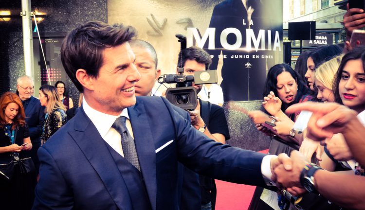 Premiere LA MOMIA con la presencia de Tom Cruise