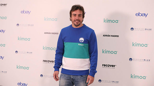 FERNANDO ALONSO  Presenta el proyecto Mission Blue x Kimoa
