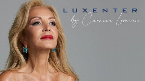 Carmen Lomana embajadora de la nueva colección de Luxenter. Sekete