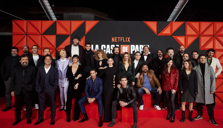 Netflix Presents «La Casa De Papel» Part 5 In Madrid