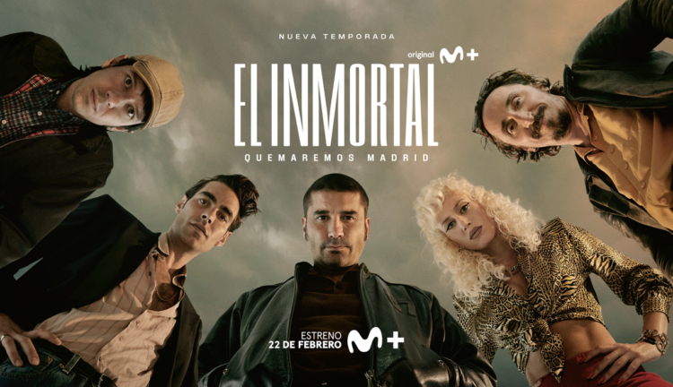‘El Inmortal’ T2, protagonizada por Álex García, presenta sus carteles oficiales