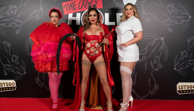 THE CRAZY HOLE PARTY, arranca la fiesta más bestia de Madrid de la mano de una emocionada Amor Romeira, la nueva rata María del Mar